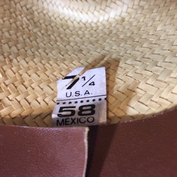 Moreno Calidad Corona Palm Straw Sun Hat - Picture 10 of 14
